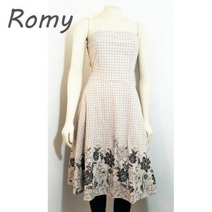 Romy Strapless Dress L